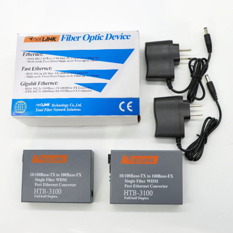 SpeedX HTB-3100 Pro Netlink Ethernet Media Converter (10/100) – view 4