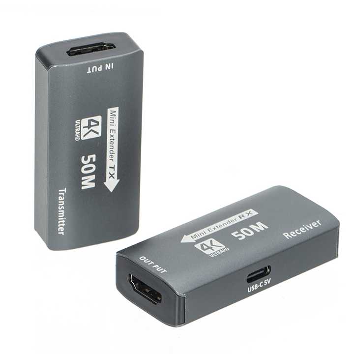 50m 4K HDMI Range Extender over Cat6 Network Cable – view 4