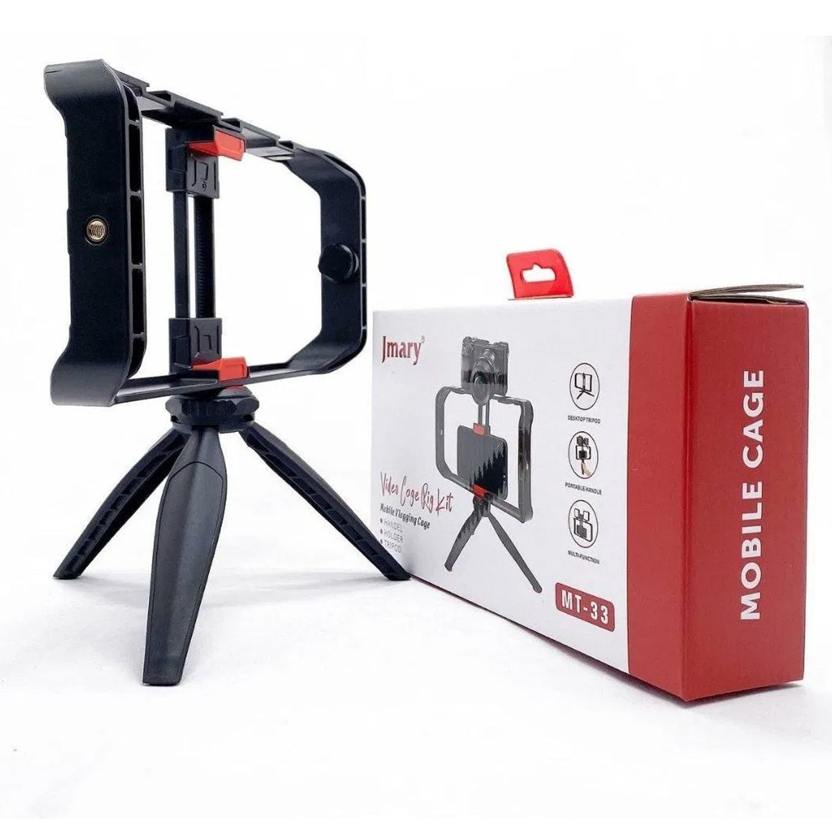 Jmary Mt-33 Video Cage Rig Kit For Vlogging – view 4