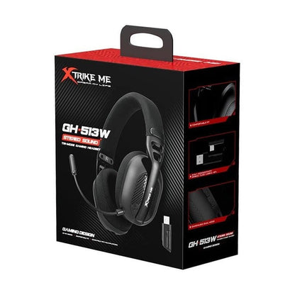 Xtrike Me GH-513W Tri-Mode Gaming Headset (BT 6.0, 2.4G Wireless, Wired) – view 4