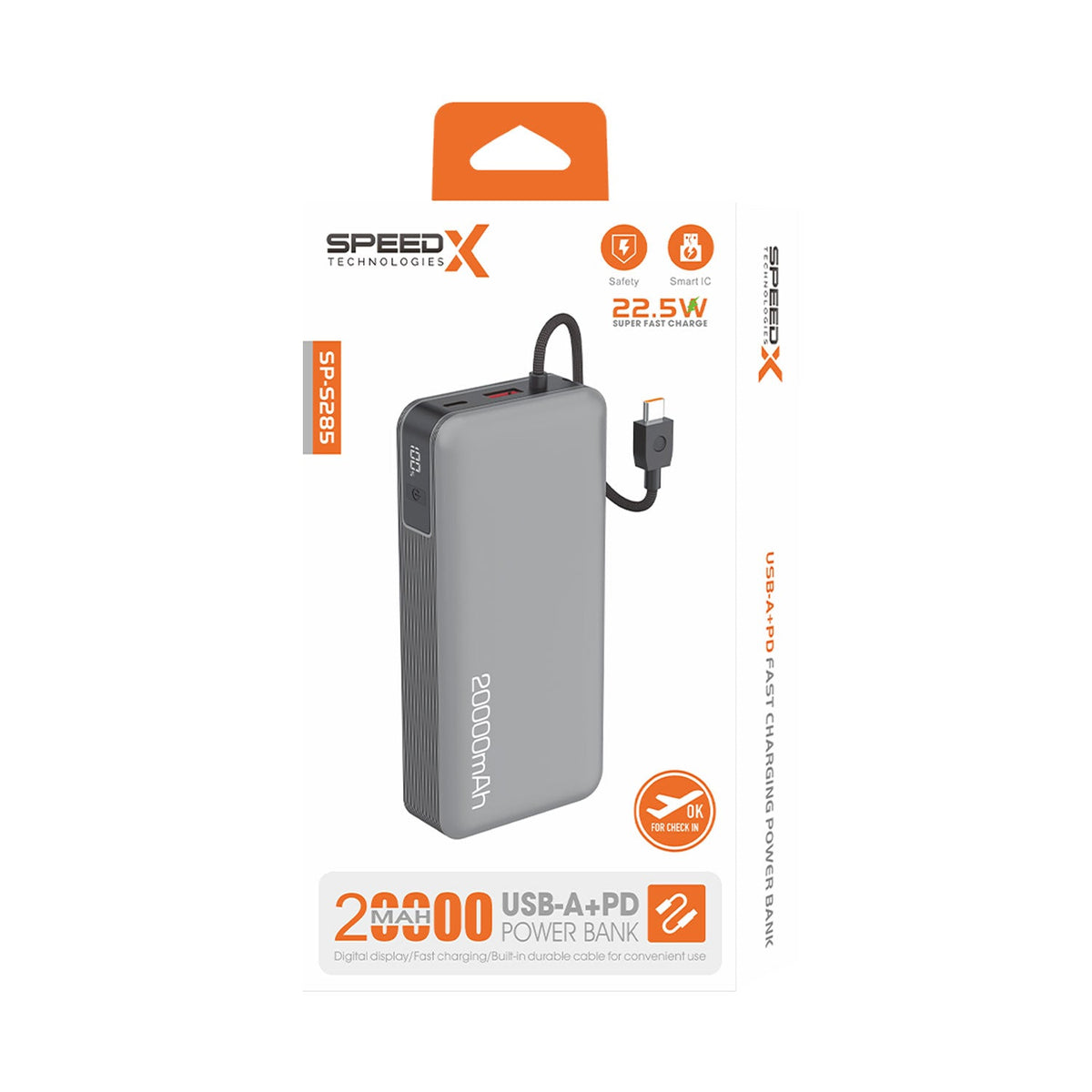 Speedx Sp-s285 22.5w 20000mah Super Fast Charging Power Bank – view 4