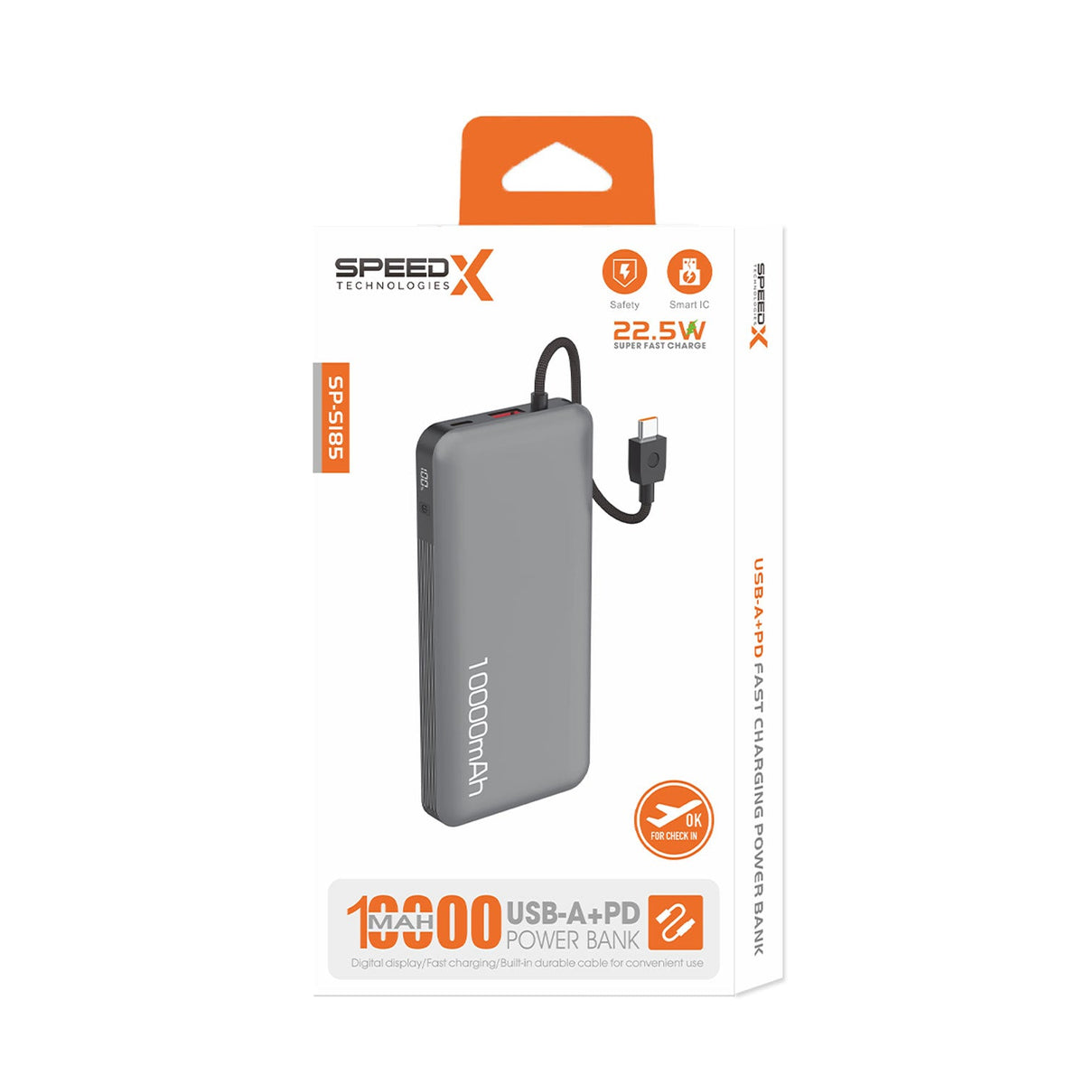 Speedx Sp-s185 22.5w 10000mah Super Fast Charging Power Bank – view 4