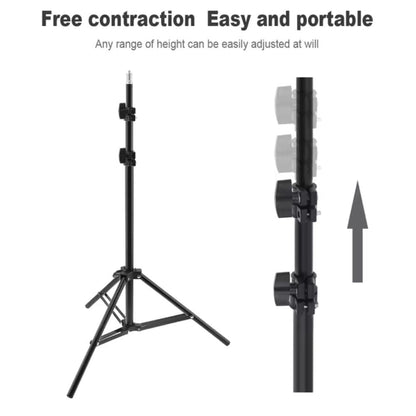 210cm Selfie Ring Light Portable Tripod Stand Fit For Live Photo Studio – view 4