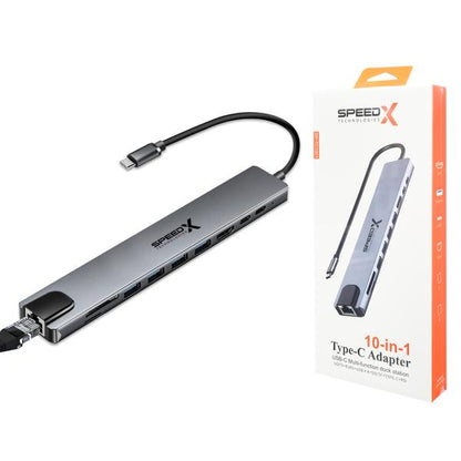 Speed-X SP-TC1001 10-in-1 Multi-Port Type-C 4K Converter – view 4