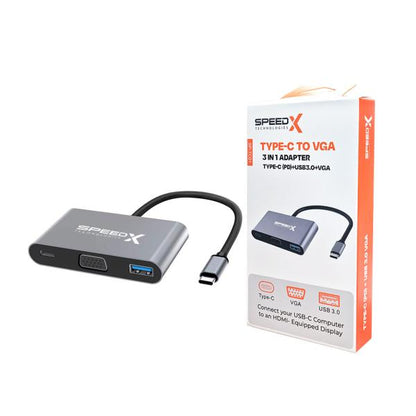 Speedx SP-TC01 Type-C 3.1 to VGA+OTG+USB 3.0 – view 4