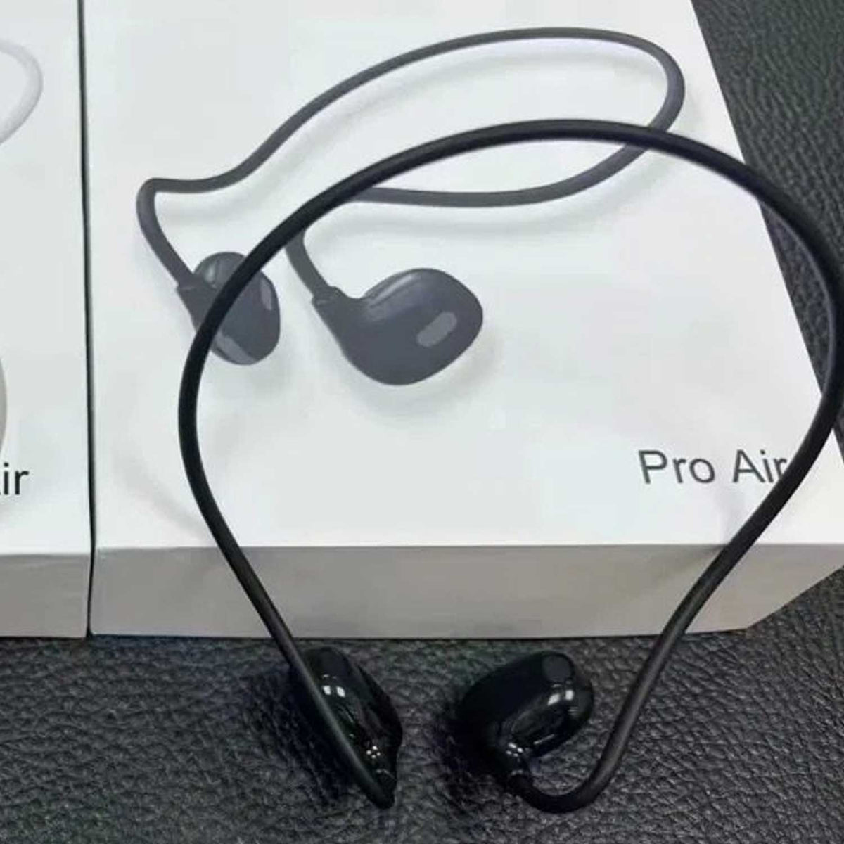 Pro Air Neckband TWS Bluetooth Earbuds – Black – view 4