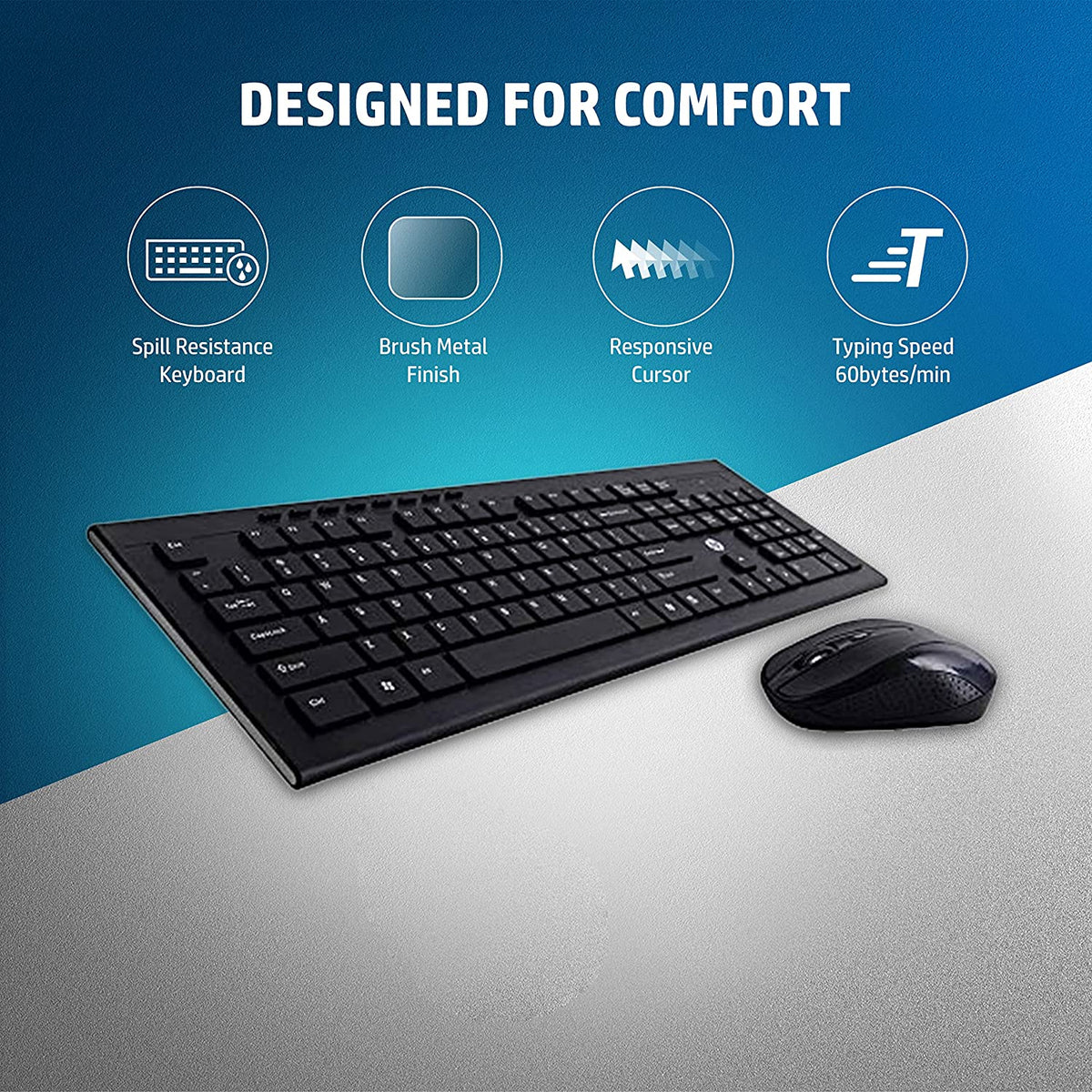Hp Wireless Keyboard Mouse Combo Cs700 (high Copy) – view 4