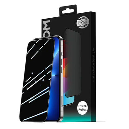 Joyroom JR-MLG0283 Full Cover Privacy Glass Screen Protector For iPhone 16 Pro Max – view 4