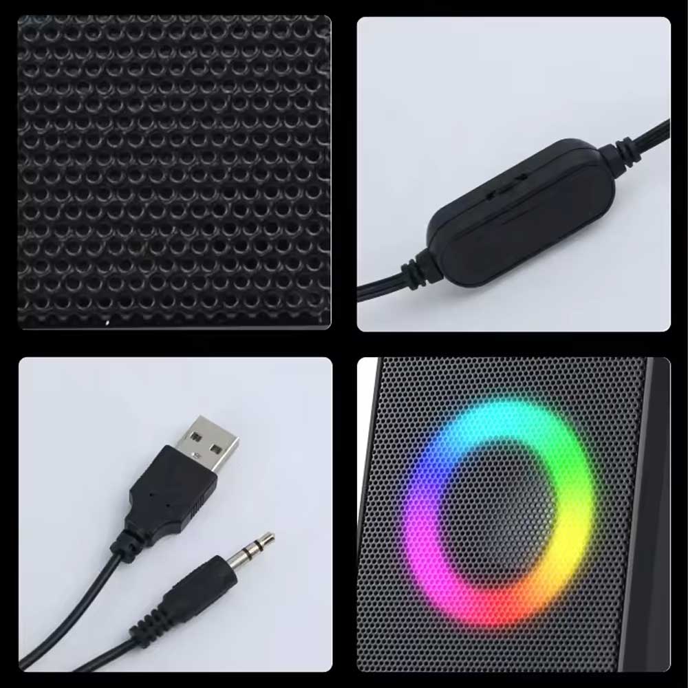 Kisonli X12 Multimedia USB Loudspeaker – view 4