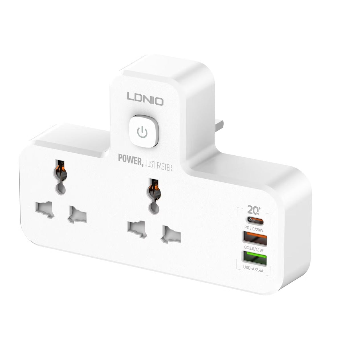 Ldnio SC2311 20W PD Fast Charging Power Extension with Touch Night Lamp