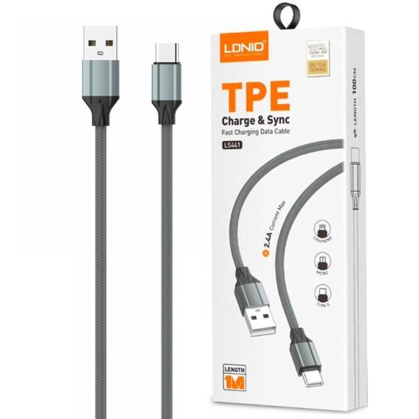 Ldnio LS441 30W Fast Charging Data Cable - Ultra-Strong & Reliable – view 4