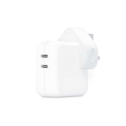 iPhone 35w UK 3 Pin Dual Type C Fast Charging PD Adapter