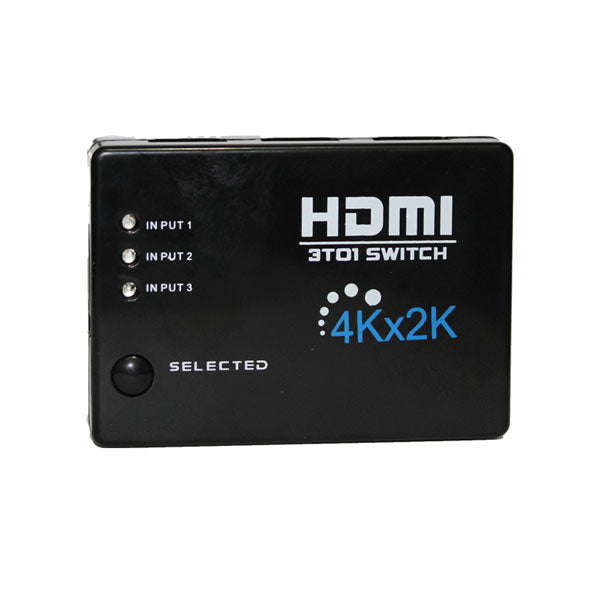HDMI Switch – 3 Port, 2K/4K