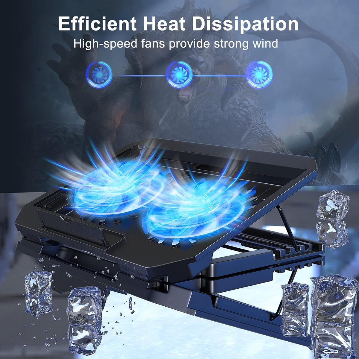 Xtrike Me Fn818 Laptop Cooling Pad – view 4