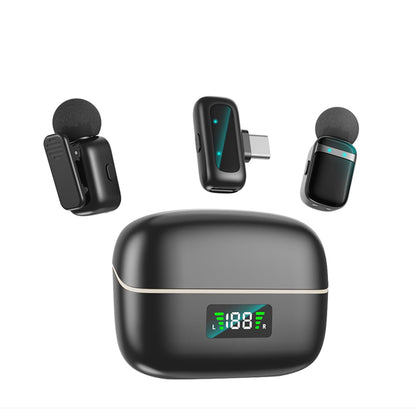 Mini8 RTS Lavalier Metal Condenser Wireless Dual Microphone – view 4