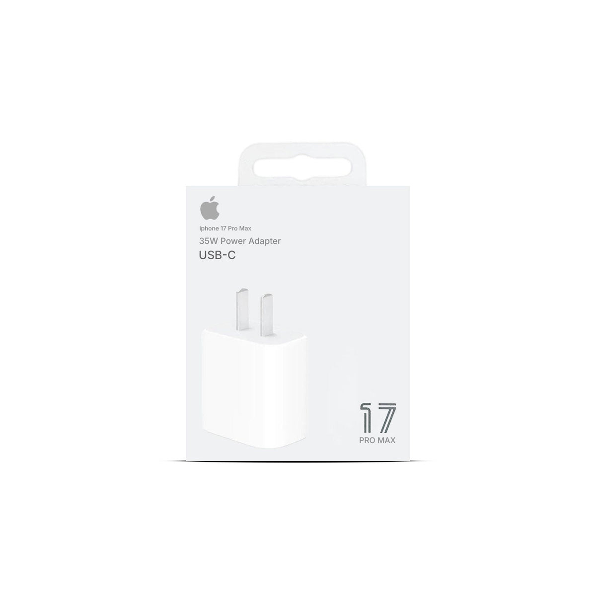 iPhone 17 Pro Max 35w (Original Watt) US Pin USB-C Power Adapter – view 4
