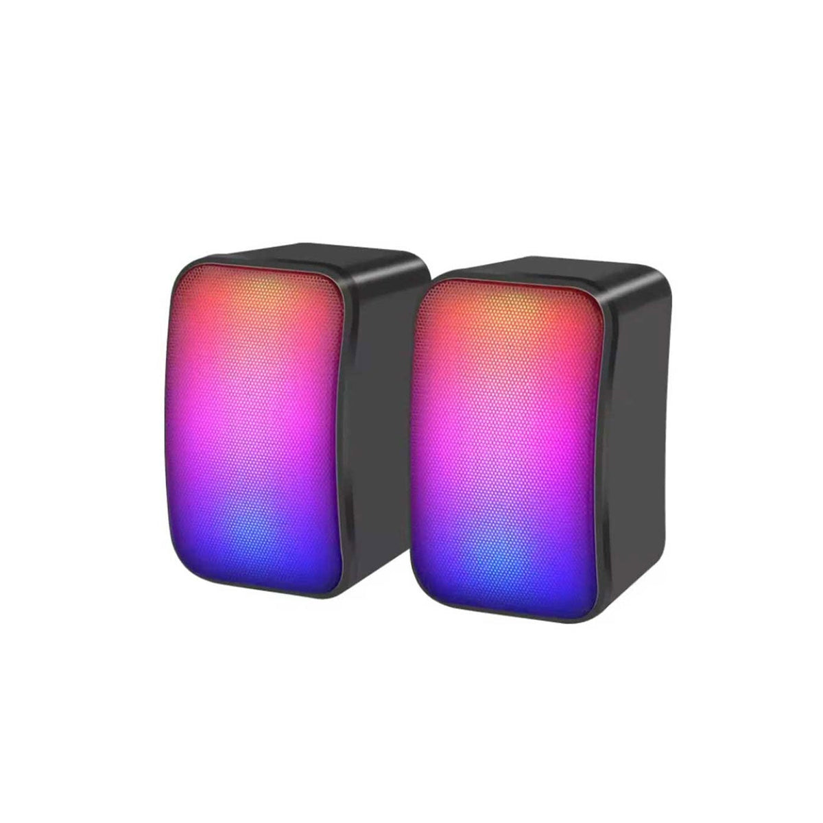 Kisonli X17 Speaker Gaming 2.0 RGB (Volume Control)