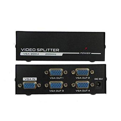 VGA Splitter – 4 Port, 200MHz