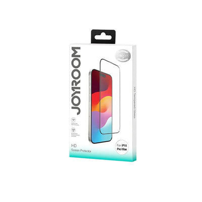 Joyroom JR-MLG0279 Tempered Glass Screen Protector For iPhone 16 Pro Max (HD, Dustproof)