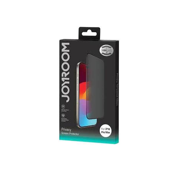 Joyroom JR-MLG0283 Full Cover Privacy Glass Screen Protector For iPhone 16 Pro Max