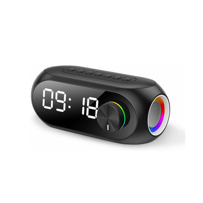 Kisonli LP-2S RGB Speaker Alarm Clock (Bluetooth 5.0, TF Card)