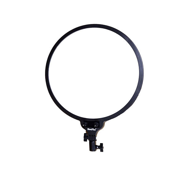 Neepho 33cm LED Soft Ring Light with 360° Rotating Pan Tilt