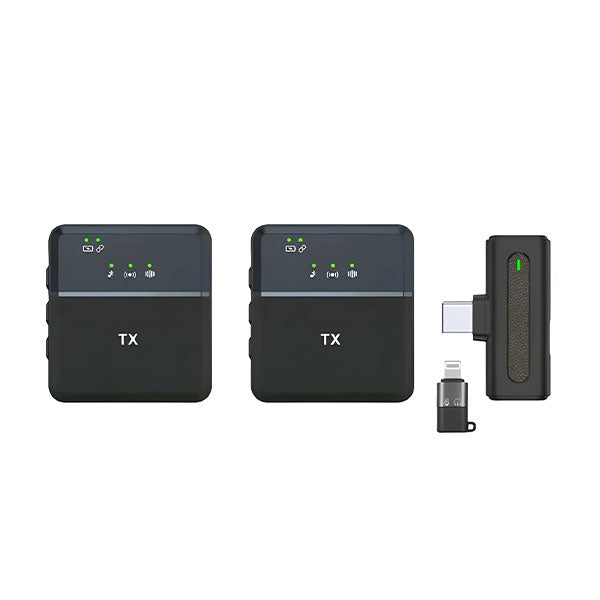 SX8 Type-C/iPhone Dual Professional Lavalier Wireless Microphone