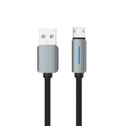 LogiLink USB To Micro Nylon Fast Charging Data Cable With Light 1m (1 Year Warranty)