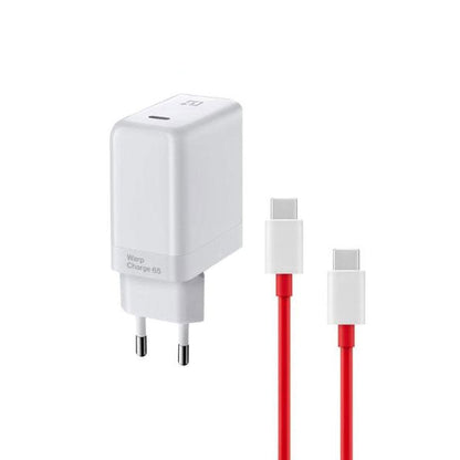 65w OnePlus-Style Super Fast Warp Charge (EU Pin) With USB Type-C To Type-C Cable