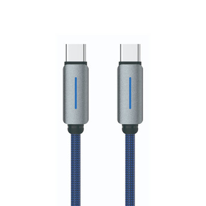 LogiLink Type-C To Type-C Nylon Fast Charging Data Cable 1m Blue (1 Year Warranty)