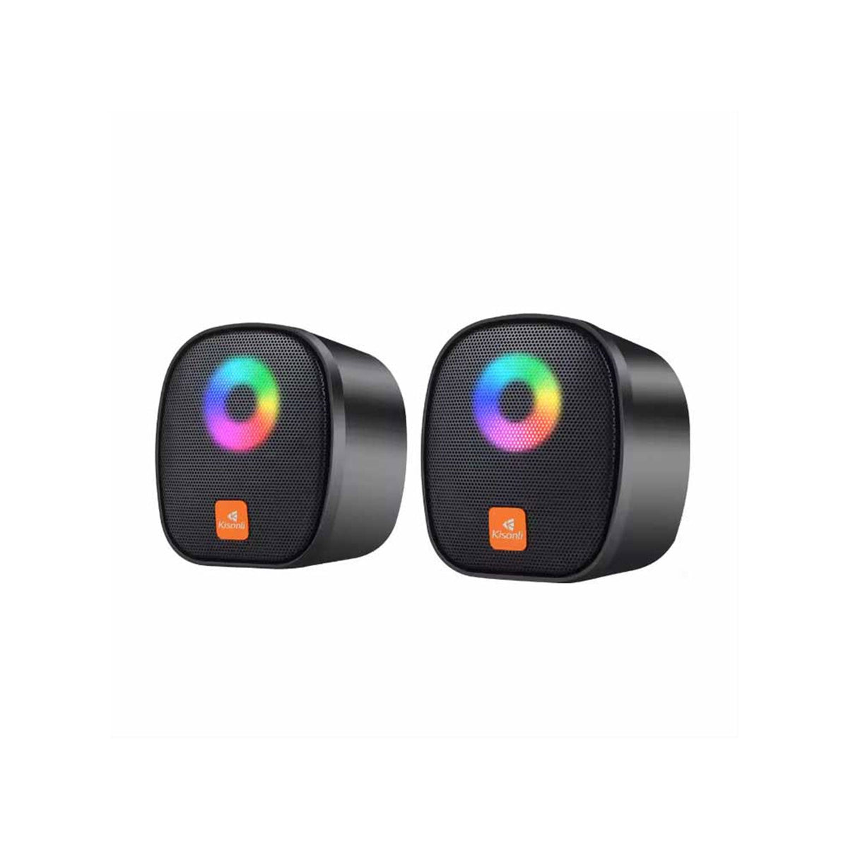 Kisonli X11 RGB Gamer PC Mini USB Speaker (6W)