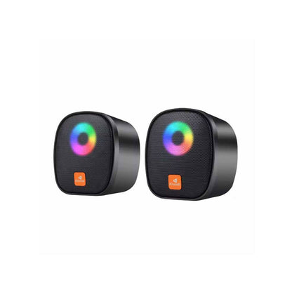 Kisonli X11 RGB Gamer PC Mini USB Speaker (6W)