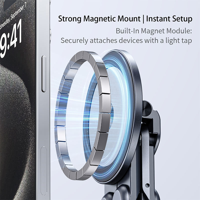 4-in-1 Magnetic Adjustable Ergonomic & Foldable Multi-Angle Laptop Mobile Stand