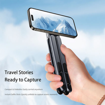 4-in-1 Magnetic Adjustable Ergonomic & Foldable Multi-Angle Laptop Mobile Stand