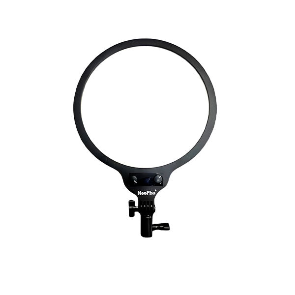Neepho 26cm LED Soft Ring Light with 360° Rotating Pan Tilt