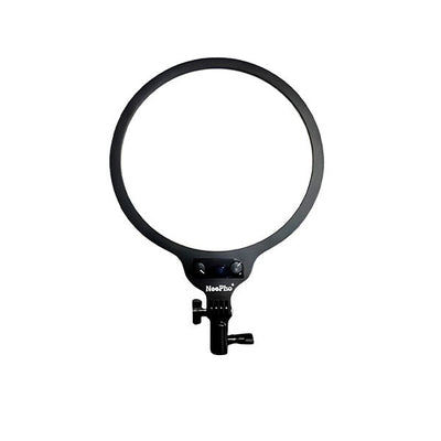Neepho 26cm LED Soft Ring Light with 360° Rotating Pan Tilt