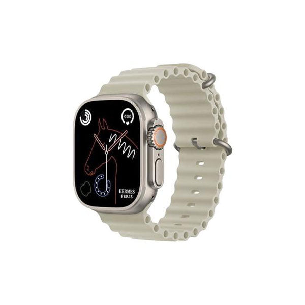 HK10 Ultra 3 2.02" AMOLED Smart Watch with G-Sensor & AI Features (Silver)