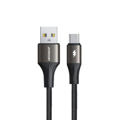 Joyroom S-A25 Light-Speed Series 3A Fast Charging Data Cable (USB-A To Type-C) 1.2m Black