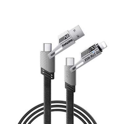 Remax RC-C189 65W 4-in-1 Multi Functional Data Cable Black