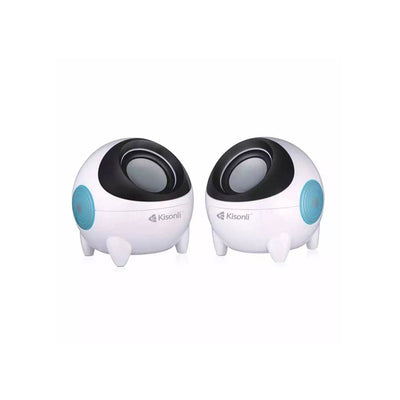 Kisonli K800 Small Mini Speakers for PC