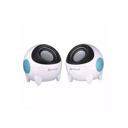 Kisonli K800 Small Mini Speakers for PC