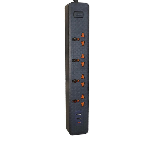 403PUC Speed-X Premium Portable Power Strip (4 Socket + 2 USB + 1 Type-C)
