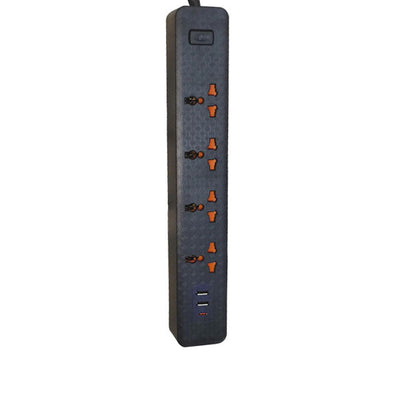 403PUC Speed-X Premium Portable Power Strip (4 Socket + 2 USB + 1 Type-C)