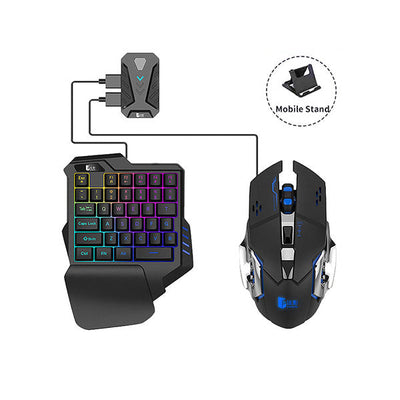 Gaming Wireless Bluetooth 5-in-1 Combo Keyboard and Mouse