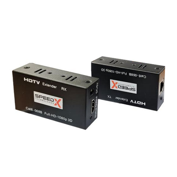 SpeedX HDMI Range Extender over Single LAN – 60m