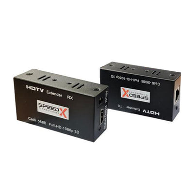 SpeedX HDMI Range Extender over Single LAN – 60m