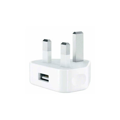 iPhone USB 5w Power Adaptor UK Pin