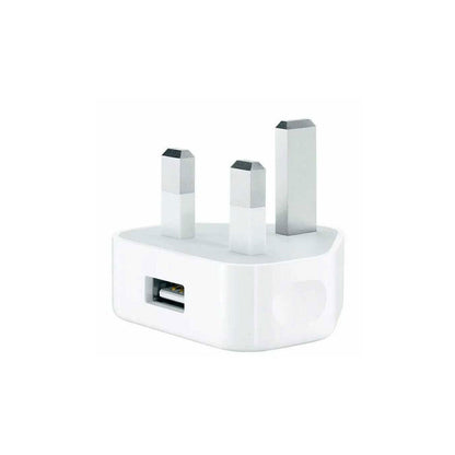 iPhone USB 5w Power Adaptor UK Pin