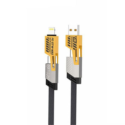 4-in-1 Multi USB PD Charging Cable (Type-C To C, C To Lightning, USB To C, USB To Lightning)