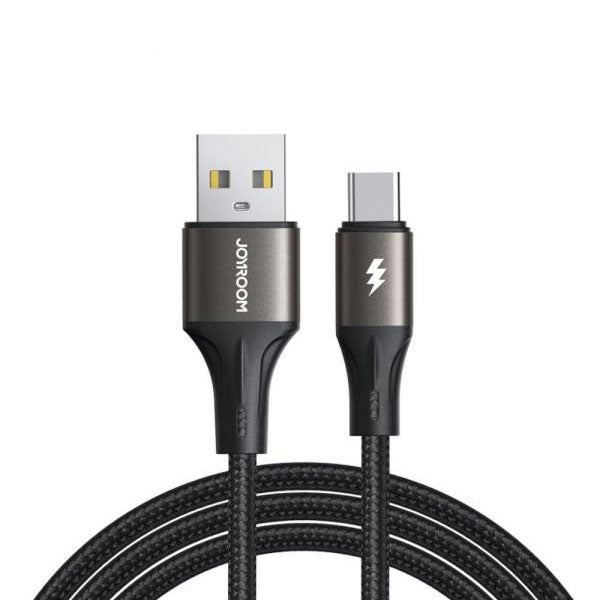 Joyroom S-A25 Light-Speed Series 3A Fast Charging Data Cable (USB-A To Type-C) 2m Black